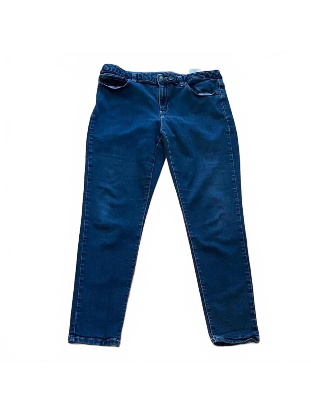 Michael Kors Izzy Skinny Dark Wash Stretch Jeans Size 12
